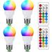 iLC 5 Watt (40 Watt Equivalent), E26 LED, Non-Dimmable Light Bulb, Color Changing, Warm (2700K) E26/Medium (Standard) Base in White | Wayfair