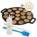 Cuisinoon - jamais utilise] Set complet de fabrication de Poffertjes ® Poffertjes pan Advanced