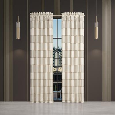 J. Queen New York Brando Ivory Window Panel Pair