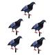 Operitacx 5pcs Simulated Pigeon Ground Plug Pathway Ornament Lawn Decor Decorative Garden Stake Bird Yard Stakes Outdoor Decorations Pigeon Yard Sign Lawn Sign Three-Dimensional Acrylic Loft