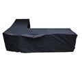 Patio Table Covers,Corner Sofa Furniture Cover,210D Waterproof L Shape Large Size XL Indoor Outdoor Sofa Cover 3Mx3M Patio Garden Furniture Protective Cover Dust Covers (Size : 3m x 3m Large Size)