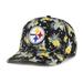 Men's '47 Black Pittsburgh Steelers Dark Tropic Hitch Adjustable Hat