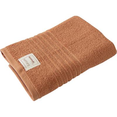 Handtuch DYCKHOFF "Nature", orange (terra), B:50cm L:100cm, Frottier, Obermaterial: 100% Baumwolle, Handtücher (Packung) Image