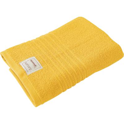 Handtuch DYCKHOFF "Nature", gelb (amber), B:50cm L:100cm, Frottier, Obermaterial: 100% Baumwolle, Handtücher (Packung) Image