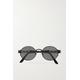 Jean Paul Gaultier - Round-frame Metal Sunglasses - Black