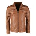 JCC Lederjacke Herren cognac, 56