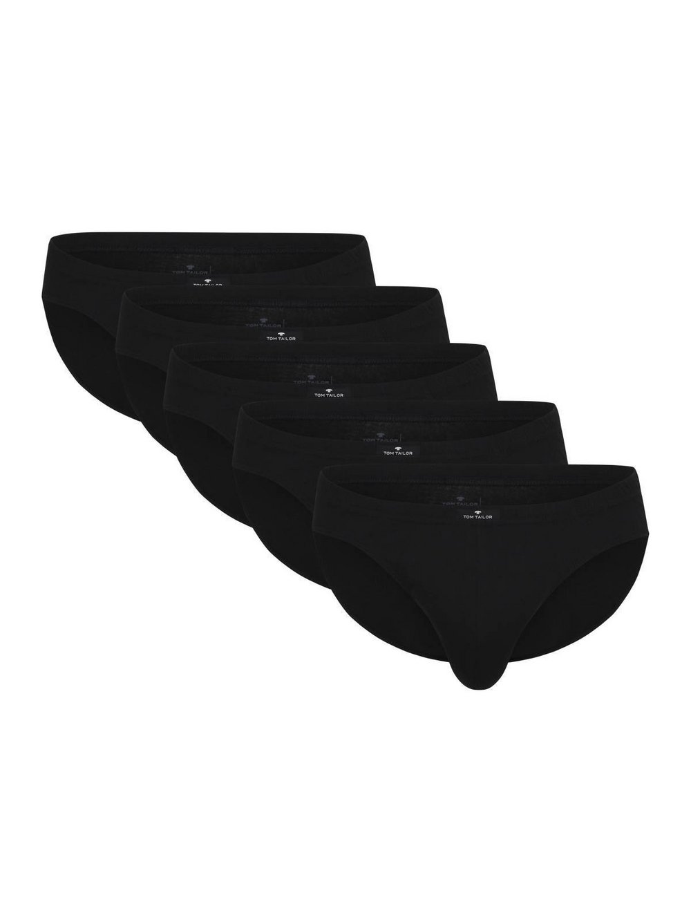 Tom Tailor Slip 5er Pack Herren schwarz, M Image