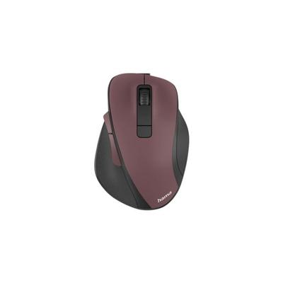 Hama Funkmaus optisch 6-Tasten »MW-500 Recharge« mit Akku ergonomisch rot, 8.5x4.2x12 cm