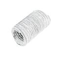 Dryer Vent Tube Exhaust Duct Air Vent Hose Vent Pipe 19ft Long Aluminum Foil Ducting for Kitchen Exhaust Ductwork Grow Tent Fan Vent Range Hoods 4.92inch