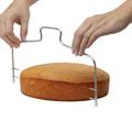 Single Wire Cake Cutter Slicer 1 Line Stainless Steel Butter Bread Pastry Kni WA
