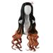 Sehao Fashion Women s 98CM Synthetic Hair Wigs Wig Black Wave Wig wig Black Wigs for Women