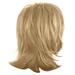 ã€–DOPIã€—Women s Fashion Wig Gold Synthetic Hairshort Wigs hair Wave Wig