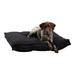 Happy Hounds Milo Square Tufted Pillow Dog Bed- Black- Large (40 x 40 in.)