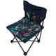 Outdoor folding chair 1Pc Fashion Camouflage Folding Chair Light Portable Casual Fishing Chair Outdoor Camping Beach Chairï¼ˆDark Blueï¼‰