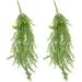 Need 2Pcs Artificial Hanging Plants Fake Pinus Vine Fake Leaves For Wall House Room Patio Indoor Outdoor Home Shelf Office DÃ©cor â€“ 28â€� Long (No Basket)