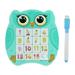 Toys Magnetic Drawing Board Take Along Magnetic Puzzles for Kids Travel Size Erasable Doodle Board Set Small Drawing Painting Sketch Pad Perfect for Kids Art Supplies Party Plastic Green