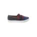 Bettye Muller Sneakers: Blue Color Block Shoes - Women's Size 8 - Almond Toe