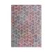 Baxter Geo Washable Rug - Cranberry, 5'3" X 7'3"/Cranberry - Grandin Road