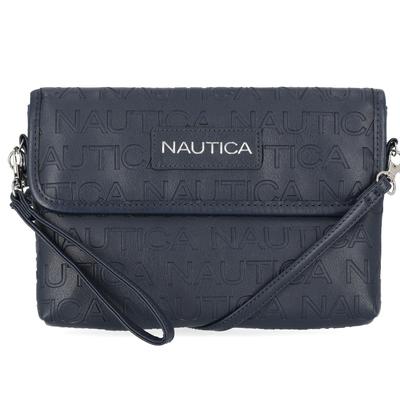 Nautica Women's Mini Wristlet Crossbody Bag Aqua I...