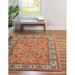 Unique Loom Hijaz Medina Rug Rectangle 7 10 x 10 4 Salmon Traditional Border Living Room Bed Room Dining Room