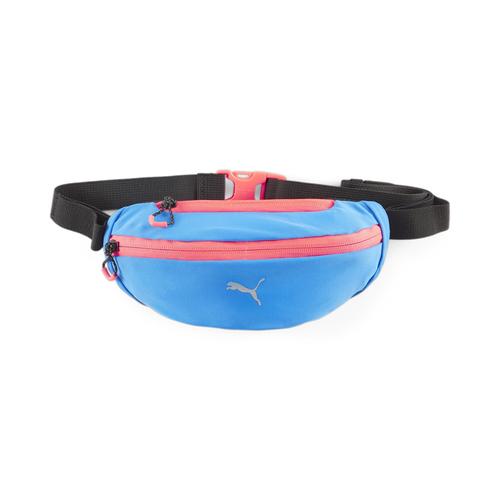 „Bauchtasche PUMA „“Classic Running Gürteltasche Erwachsene““ Gr. B/H/T: 23 cm x 9.5 cm x 6 cm OneSize, blau (concrete gray icy blue) Damen Taschen Gürteltaschen“
