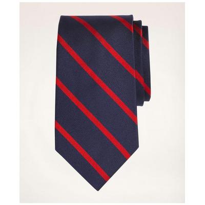 Brooks Brothers Men's Rep Tie | Navy/Red | Size Re...