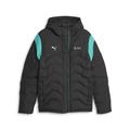 Windbreaker PUMA "Mercedes-AMG PETRONAS MT7 Ecolite Steppjacke Herren" Gr. XXL, schwarz (black) Herren Jacken Sportjacken