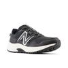 Laufschuh NEW BALANCE "WT410", Gr. 39, schwarz-weiß (schwarz, weiß), Synthetik, sportlich, Schuhe, Walkingschuh, Trailrunningschuh