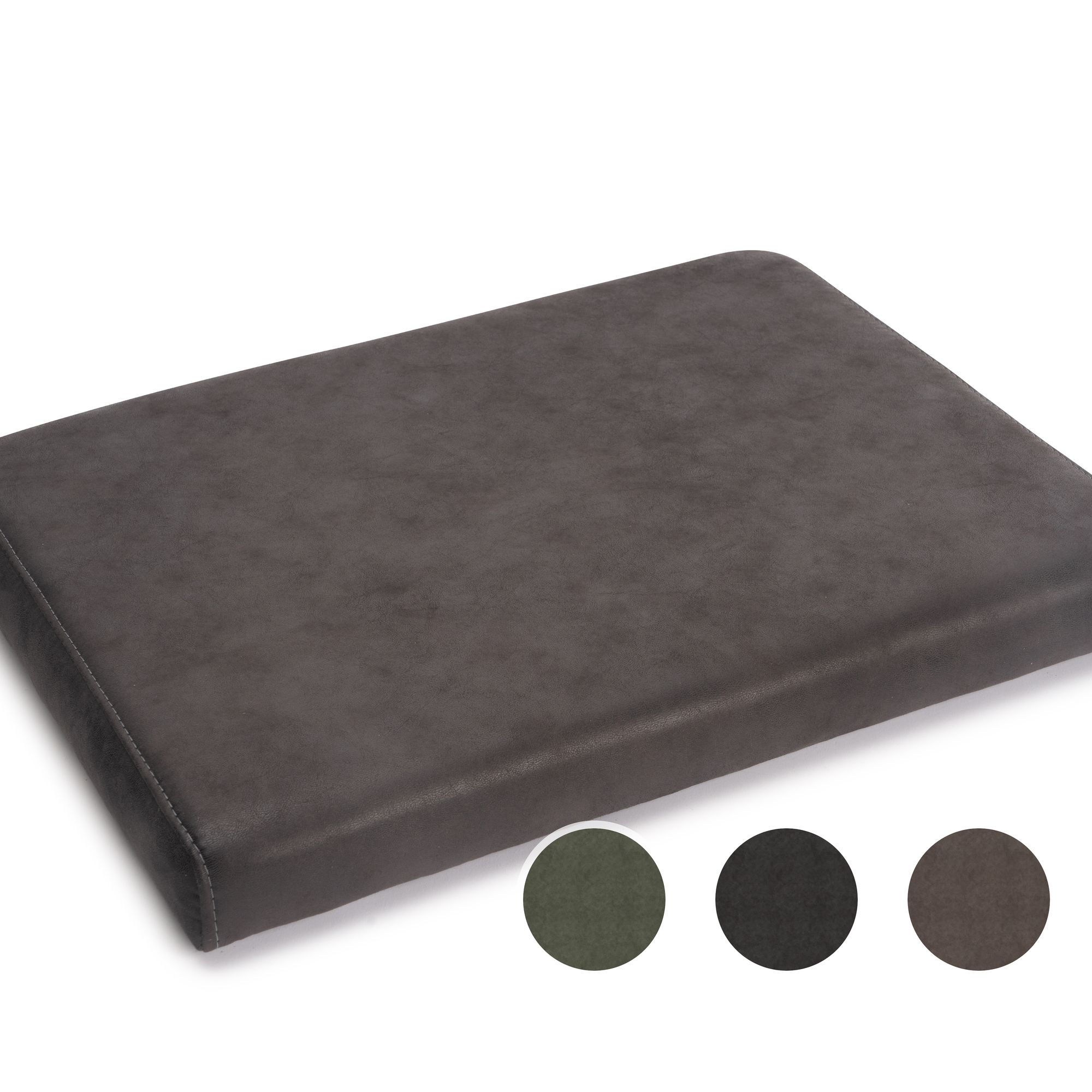 Schösswender »Vigo« Sitzkissen Echtleder Laguna soft braun