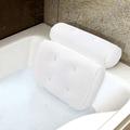 Soft Six Suction Cups Headrest Luxury Bath Spa Spa Cushion Bath Pillow Pillow Bathtub Relaxing Bathtub Cushion WHITE