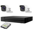 Kit Videosorveglianza Hikvision Ip Poe 2mp Nvr 4ch 2 Telecamere 1tb Colorvu
