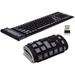 HAOAN Foldable Silicone Keyboard USB Wired Waterproof Rollup Keyboard for PC Notebook Laptop (Black+Grey)