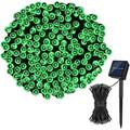 Outdoor Solar String Lights Solar Powered Fairy Lights Patio Lighting for Outside Yard Gazebo Party Wedding Tents Xmas Garden Backyard Tree Decorations Balcony Decor Lights