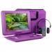 Trexonic 14.1 Inch Portable DVD Player with Swivel TFT-LCD Screen and USB SD AV HDMI Inputs