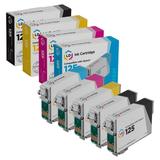 LD Products Ink Cartridge Replacement for Epson 125 (2 Black 1 Cyan 1 Magenta 1 Yellow 5-Pack) for use in Stylus NX125 NX127 NX130 NX230 NX420 NX625 Workforce 320 323 325 520