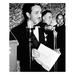 Walt Disney Addressing Speech - Unframed Photograph Paper in Black/White Globe Photos Entertainment & Media | 24 H x 20 W x 1 D in | Wayfair