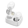 PRINxy Wireless Earbuds Bluetooth Headphones Bluetooth 5 0 Over Ear Earphones Sports Headphones Headsets With Mic Deep Bass For Running Workout White