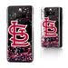 St. Louis Cardinals Galaxy S8 Confetti Design Clear Case