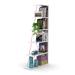Ebern Designs Molleigh ladder shelf, bookcase, bookshelf Wood in Pink | 57 H x 7 W x 25 D in | Wayfair C942318D4089464A8893CC2F1AF71694