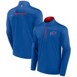 Men's Fanatics Branded Royal Buffalo Bills Defender Half-Zip Top