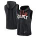 Men's Nike Black San Francisco Giants Athletic Sleeveless Hooded T-Shirt