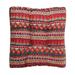 Sehao 1PC Bohemian Outdoor Patio Chair Seat Pads Square Floor Pillow Kitchen Chair Seat Cushion Pads Meditation Yoga Seating Cushion for Home Kitchen/Office/Garden Patio 19.7 Red