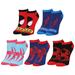 Women's Spider-Man Across the Spider-Verse Multi-Character Ankle Socks Five-Pack