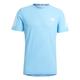 adidas Men's Own The Run Tee T-Shirt, Semi Blue Burst, XXL