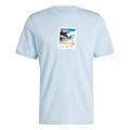 adidas Men's All Day I Dream About. Graphic Tee T-Shirt, Wonder Blue, XL
