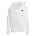 adidas Men's Club Teamwear Full-Zip Tennis Hoodie Kapuzensweatshirt, White, L