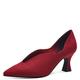 MARCO TOZZI Damen Pumps Blockabsatz Spitz, Rot (Chianti), 38