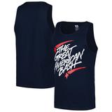 Men's Navy The Great American Bash Retro Muscle Scoop Neck Tank Top