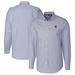 Men's Cutter & Buck Light Blue Auburn Tigers Alumni Logo Stretch Oxford Long Sleeve Button-Down Shirt