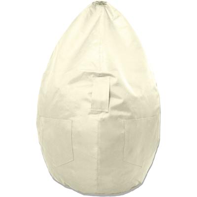 Sitzsack KINZLER "Kimi big", beige (natur), B:75cm H:130cm, Polyester, Sitzsäcke Image